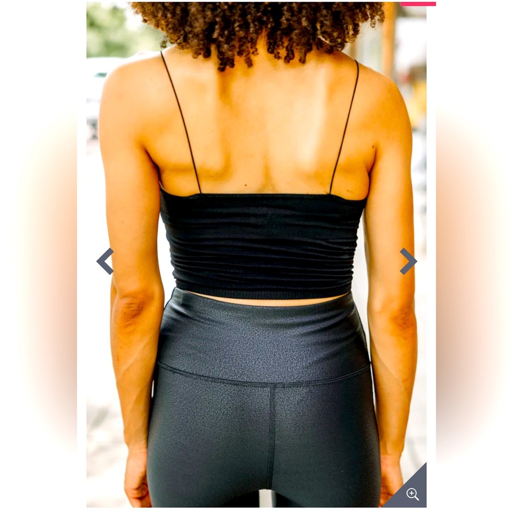 Black crop top - Picture 5 of 5